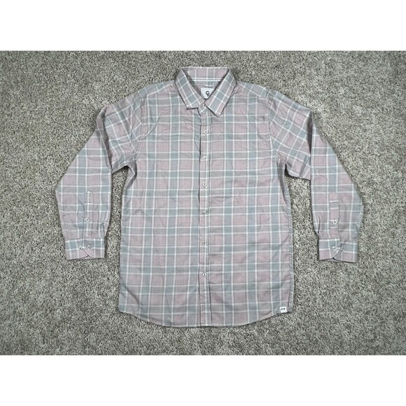Craft & Flow Other - CRAFT+FLOW Pink Light Blue Long Sleeve Button-Up Shirt Boys L 14